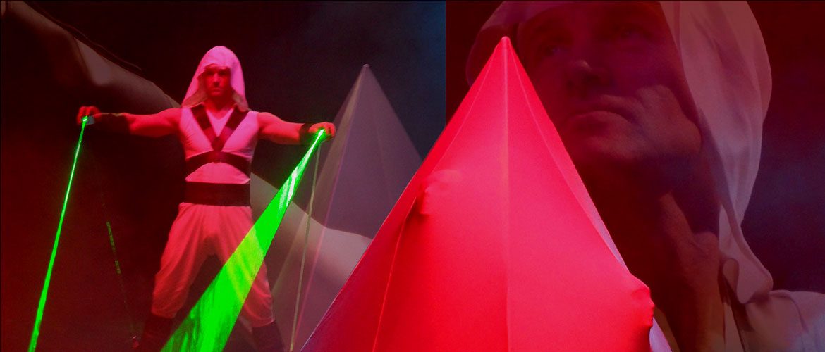 PYRA LASER PYRAMID SHOW | Jens Jensen | Jensen Production